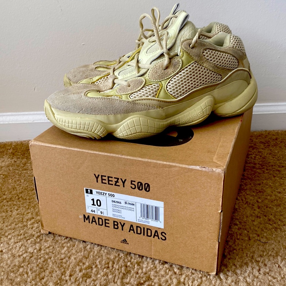Adidas Yeezy 500 Super Moon Yellow